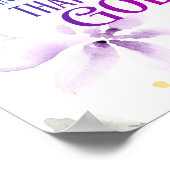 Poster Psaume 46:10 Be Still and Know that I (Coin)