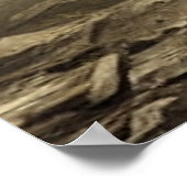 Poster Psaume 46, prière au milieu de la destruction (Coin)