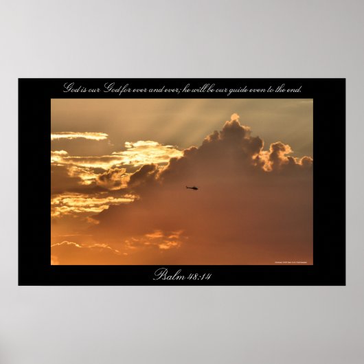 Poster Psaume 48:14 (Devant)