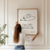 Poster Psaume 4:8 En Paix Je Vais Menser Imprimer