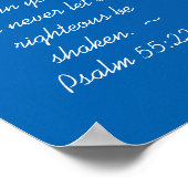 Poster Psaume 55:22 (Coin)