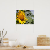 Poster Psaume 62 - Confiance dans la protection de Dieu (Cuisine)