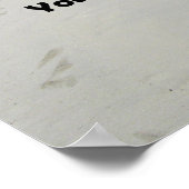 Poster Psaume 63:8 Mon âme s'accroche à Toi; Ta main droi (Coin)