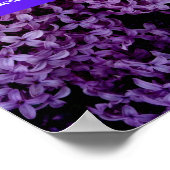 Poster Psaume 6 Bible Florale Verse (Coin)