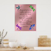 Poster Psaume 85:10-11 (Cuisine)