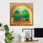 Poster Psaume 90:16 (Bureau à domicile)