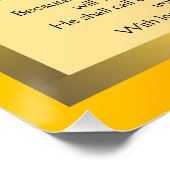 Poster Psaume 91 (Coin)