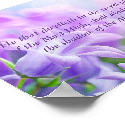 Poster Psaume 91 (Coin)