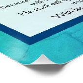 Poster Psaume 91 (Coin)