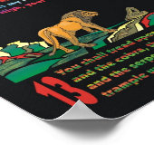 Poster Psaume 91:1-16 (Coin)