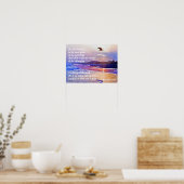 Poster Psaume 91:1-2 Celui qui habite dans le lieu secret (Cuisine)