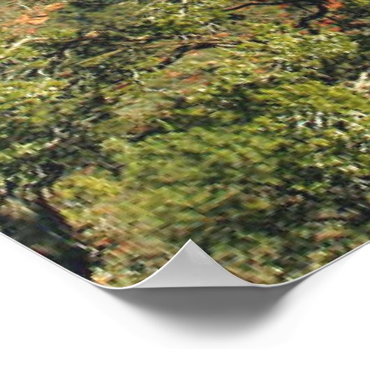 Poster Psaume 92:13-15 Écriture Imprimer (Coin)