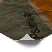 Poster Psaume bruyante 98:4 (Coin)