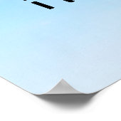 Poster Psaume hébreu 62:1 (Coin)