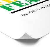 Poster Psaume personnalisable sans peur 27 Écriture chrét (Coin)