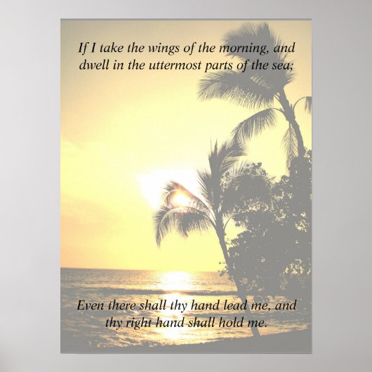 Poster Psaumes 139 (Devant)