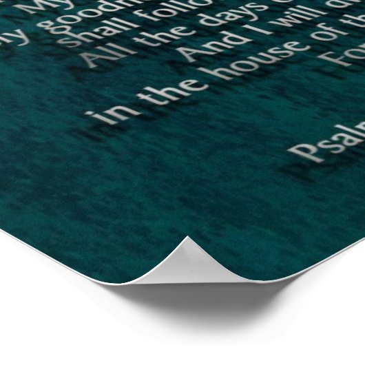 Poster Psaumes 23 (Coin)