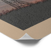 Poster Psaumes 73:23 - Art print (Coin)