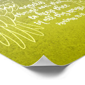 Poster Psaumes 91.11 Angels Bible Verse (Coin)