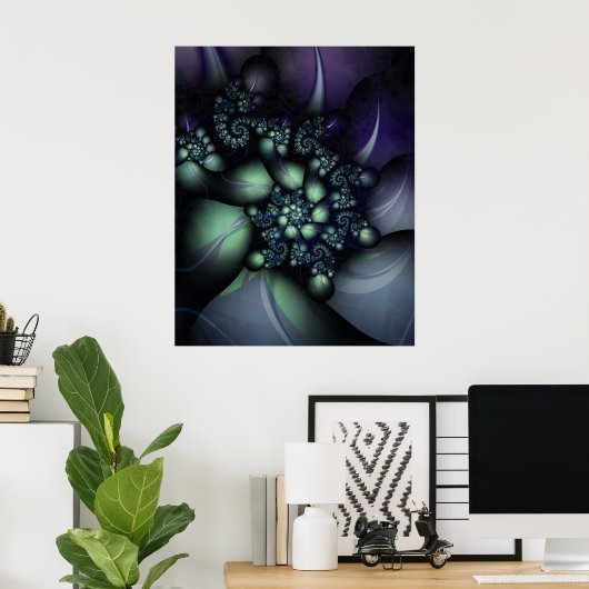 Poster Psilocybin (Bureau à domicile)