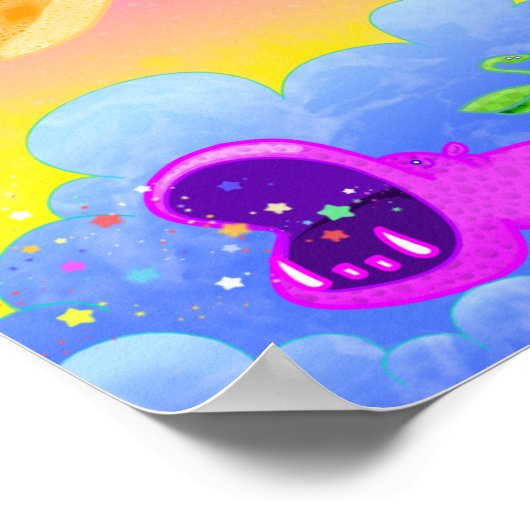 Poster Pskychedélique (Coin)