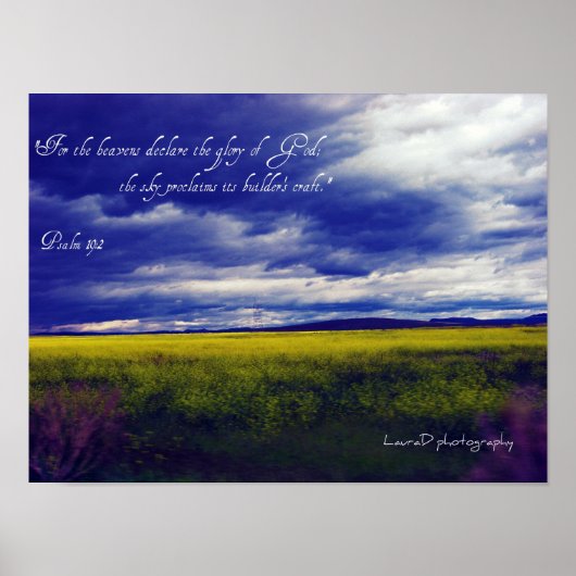 Poster Pslam 19:2 (Devant)