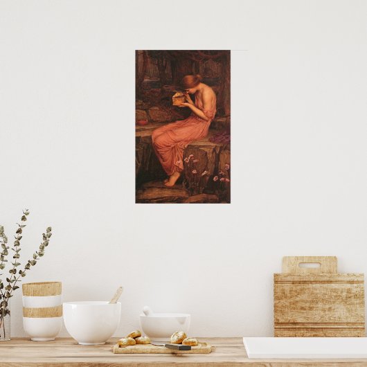 Poster Psyche et boîte dorée (Cuisine)