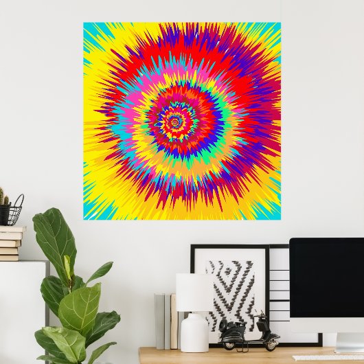 Poster Psychedelic Art (Bureau à domicile)