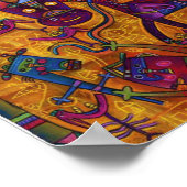 Poster - Psychedelic Art (Hoek)