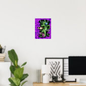 Poster Psychedelic Frankie Fink (Bureau à domicile)