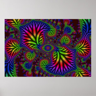 Poster Psychedelic Garden