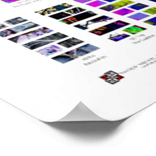 Poster Psychedelic I Ching (Coin)