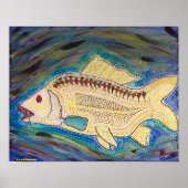 Poster Psychedelic Karp (Devant)