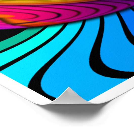 Poster Psychedelic Meltdown (Coin)