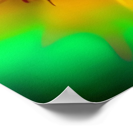 Poster Psychedelic Oversize Oeil (Coin)