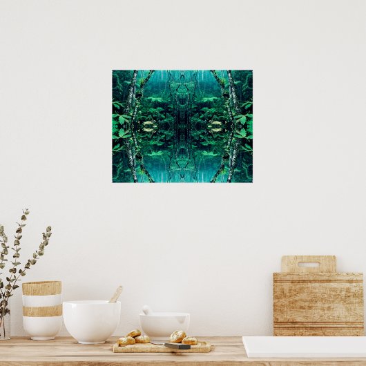 Poster Psychedelic Rainforest (Cuisine)