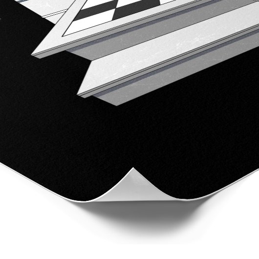 Poster Psychédélic Sphynx Cat Shiva (Coin)