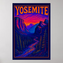 Psychedelic Yosemite