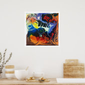 Poster Psychedelica # 1 (Cuisine)