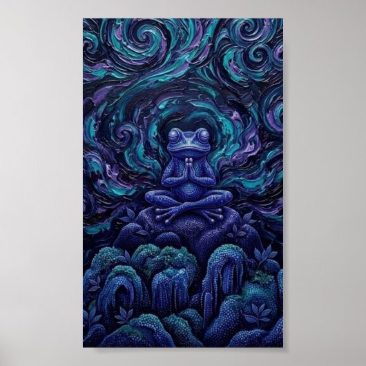 Poster PsychedelicWaves (Devant)