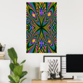 Poster Psychedélie 1 (Bureau à domicile)