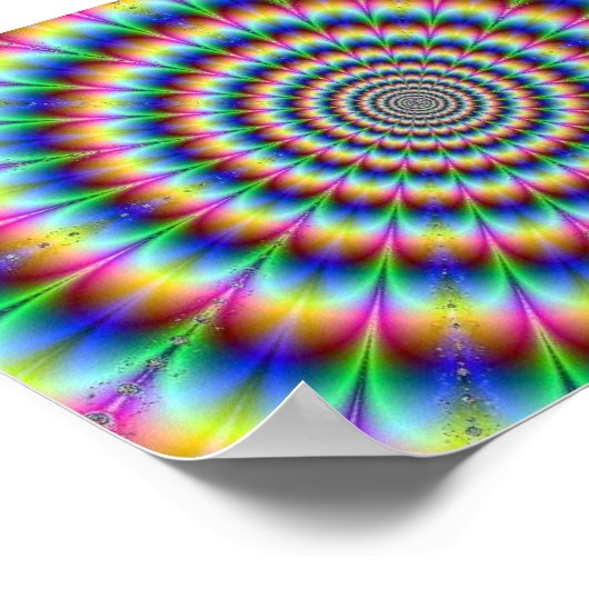 Poster psychédélique (Coin)
