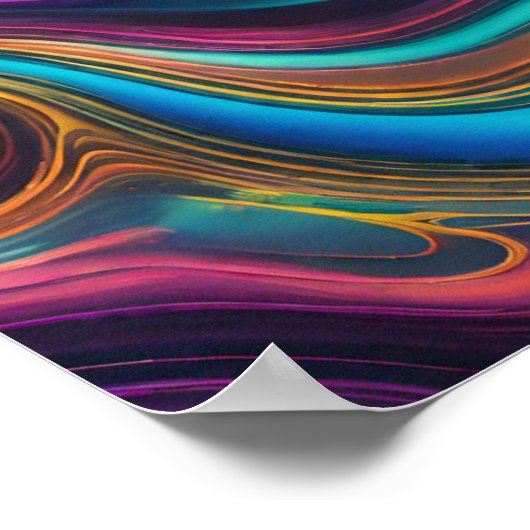 Poster Psychédélique (Coin)