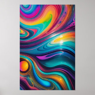 Poster Psychédélique