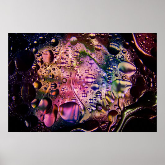 Poster psychédélique Abstrait 1 (Devant)