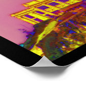 Poster Psychédélique Alcatraz (Coin)