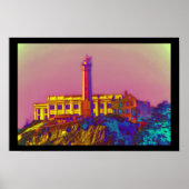 Poster Psychédélique Alcatraz (Devant)