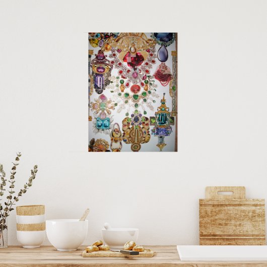 Poster psychédélique du district de Diamond (Cuisine)