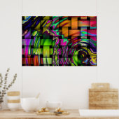 Poster Psychédélique Poster du panier (Cuisine)