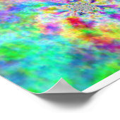 Poster Psychédélisme en couleurs (Coin)